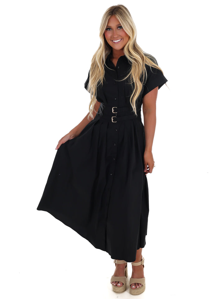 Hidden Joys Midi Dress