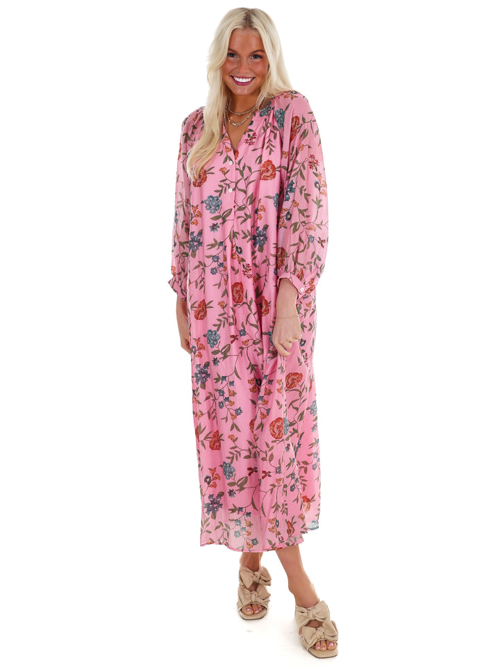 Handpicked Floral Midi Dress