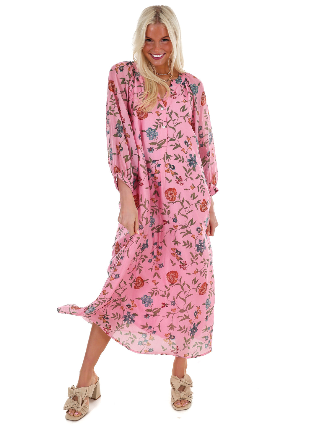 Handpicked Floral Midi Dress