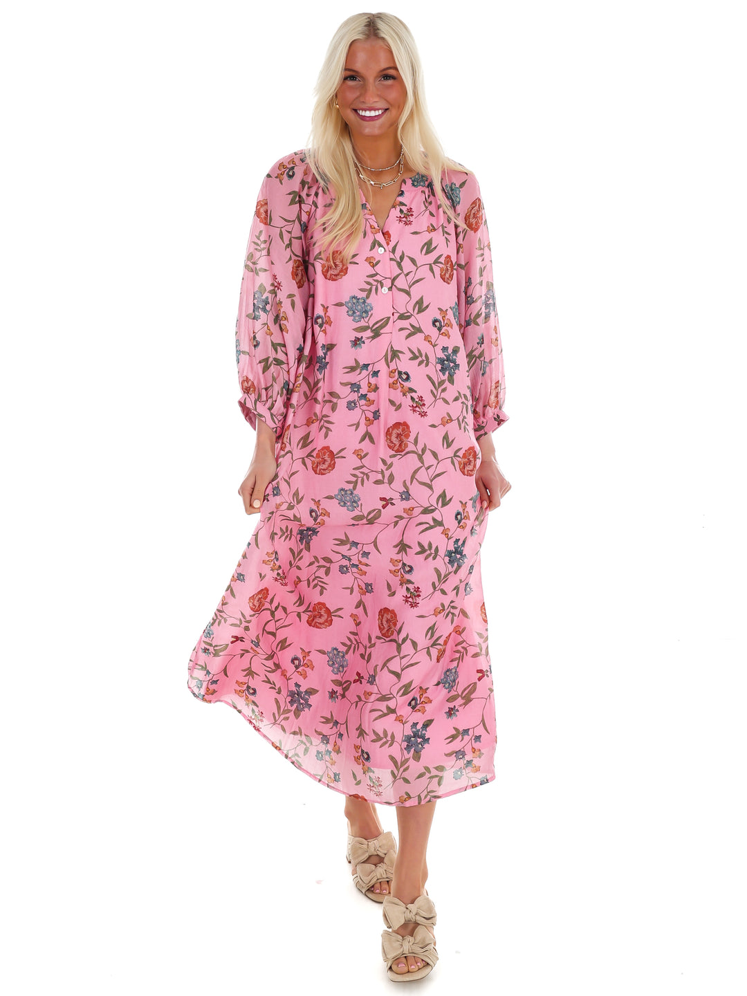 Handpicked Floral Midi Dress