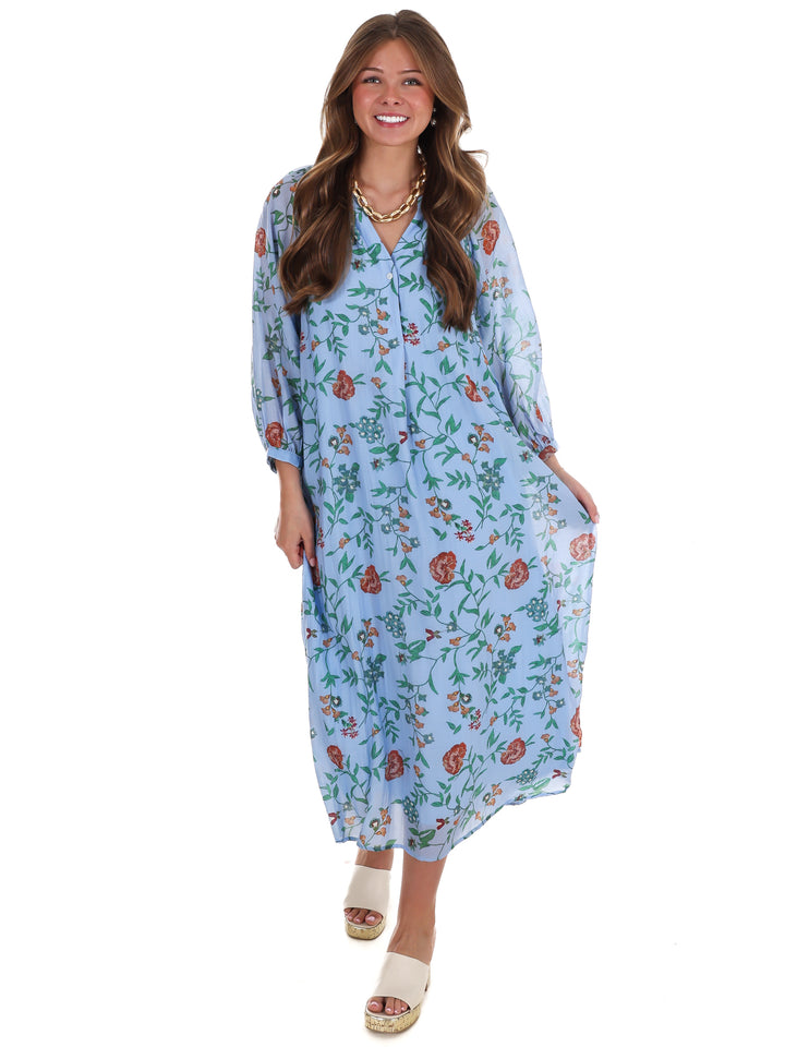 Handpicked Floral Midi Dress