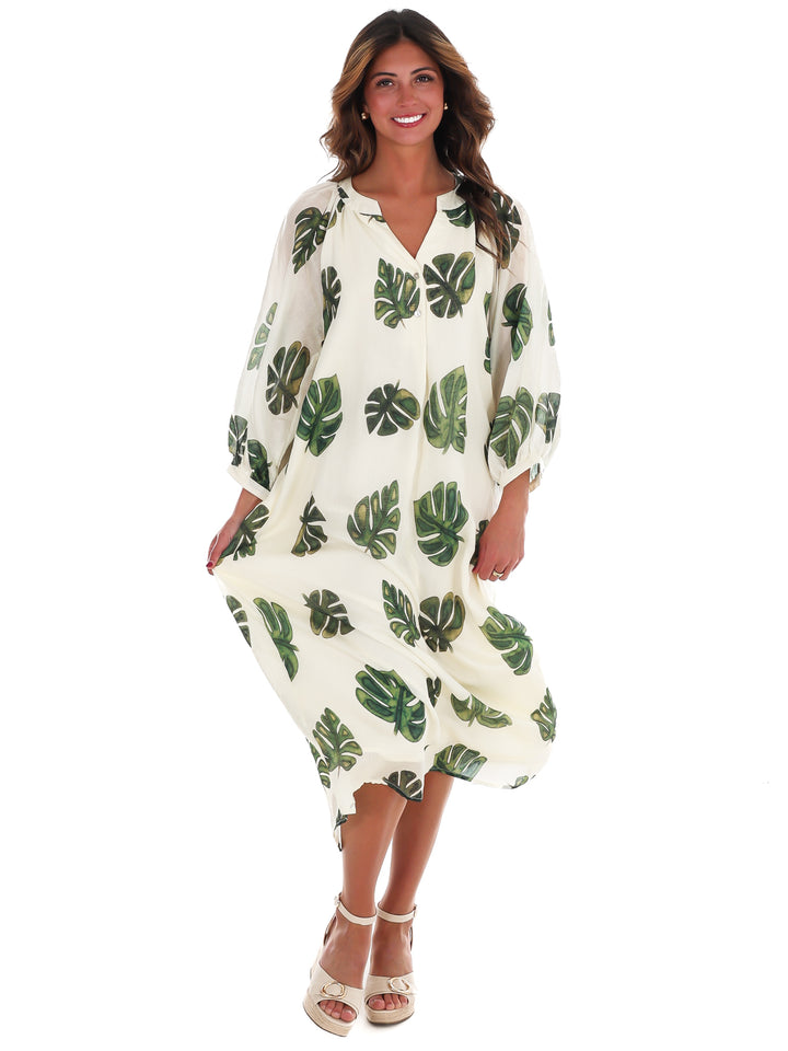 Paradise Print Maxi Dress
