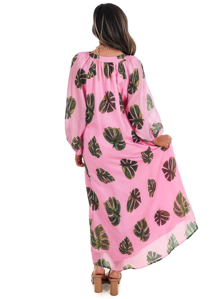 Paradise Print Maxi Dress