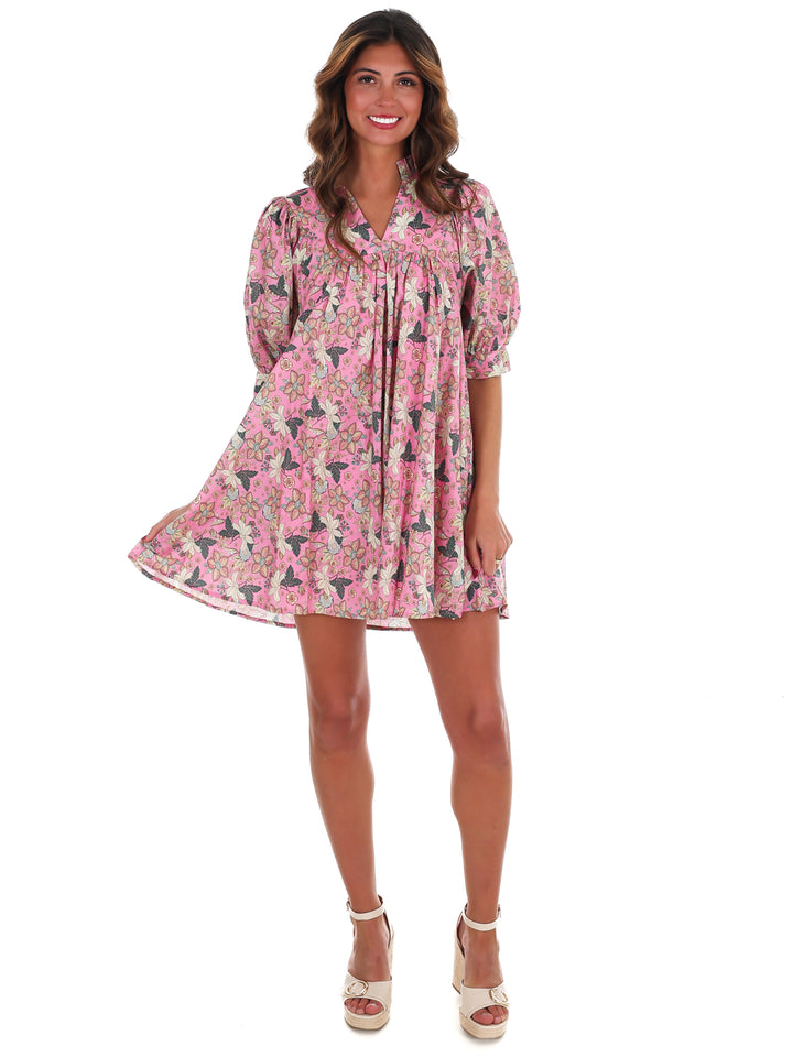No Questions Asked Floral Mini Dress