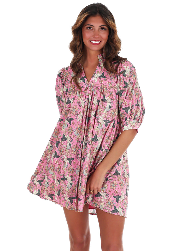 No Questions Asked Floral Mini Dress