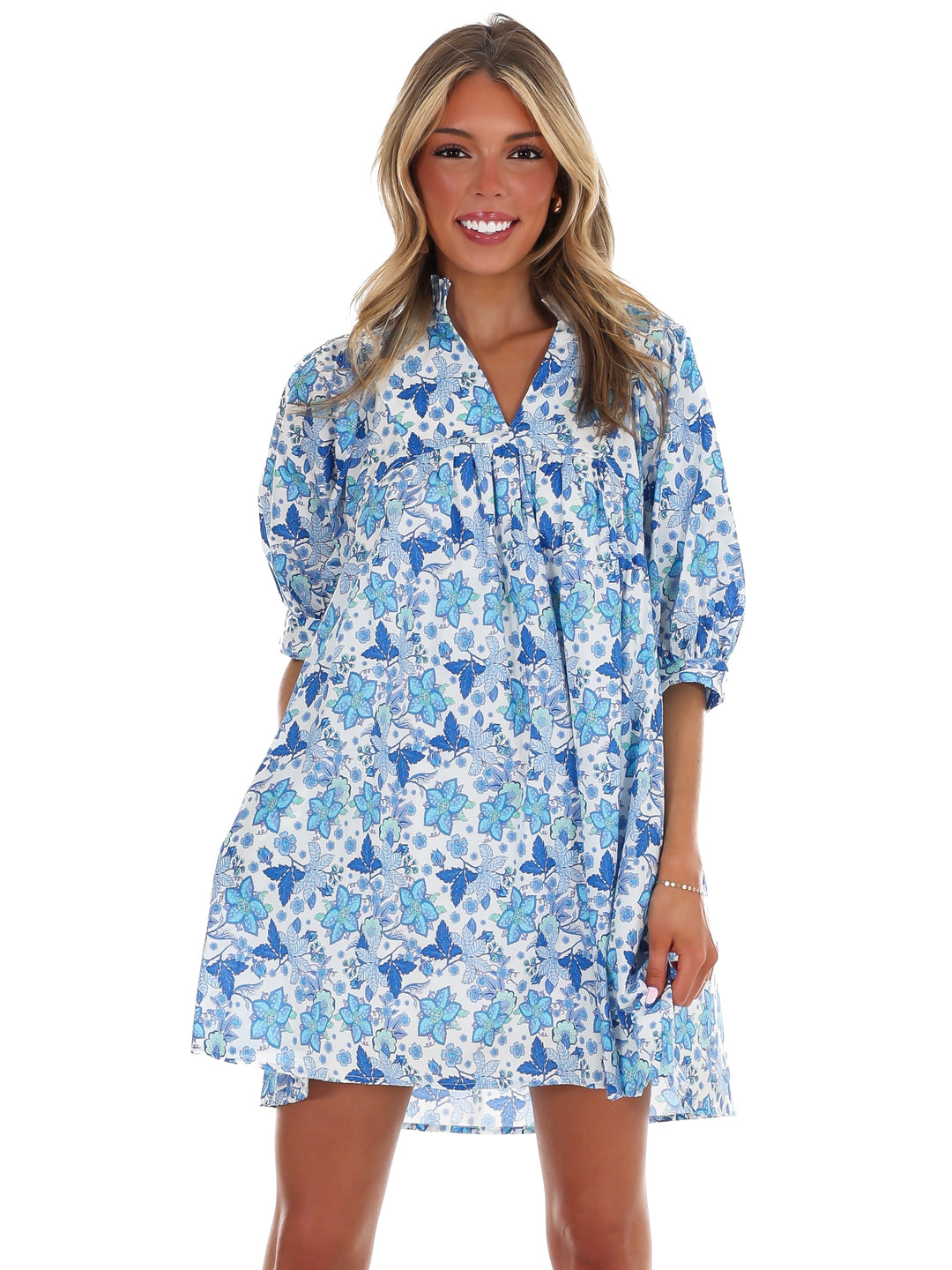 No Questions Asked Floral Mini Dress