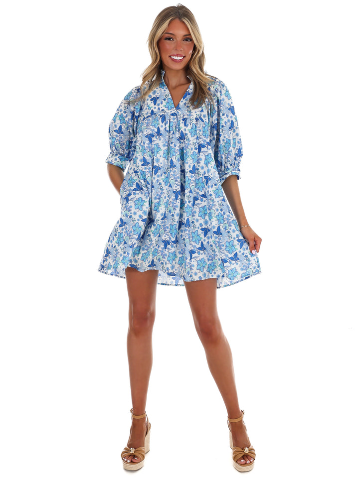 No Questions Asked Floral Mini Dress