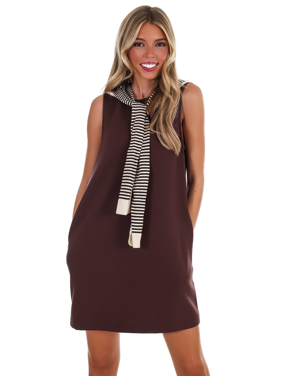 Coffee Date Sweater Dress