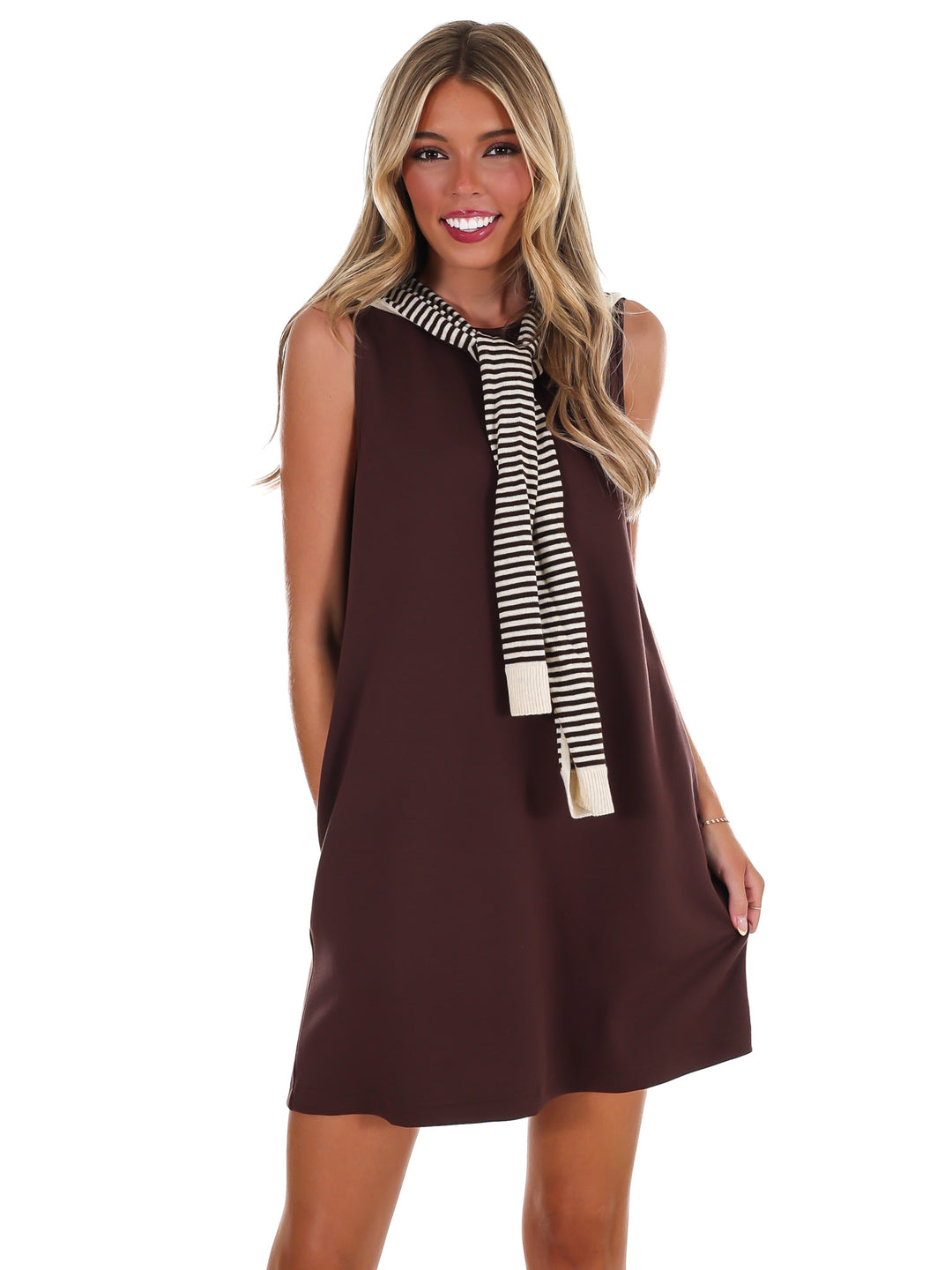 Coffee Date Sweater Dress