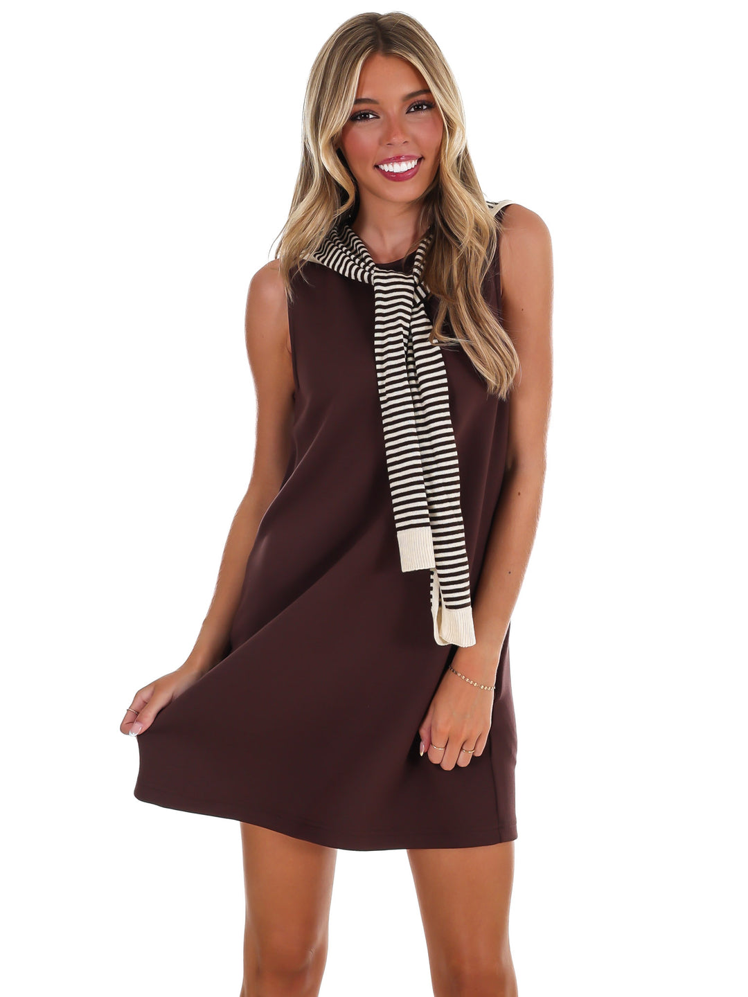 Coffee Date Sweater Dress