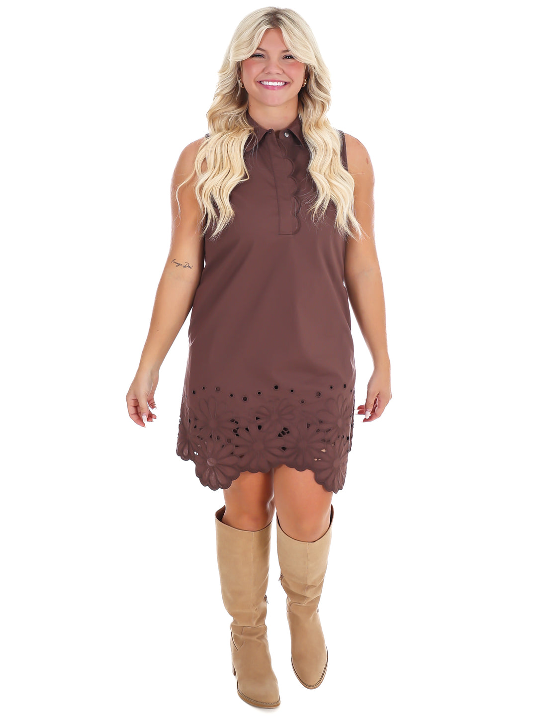 Take A Detour Mini Dress