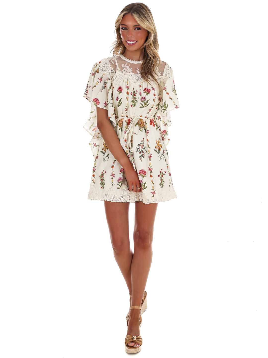Look At You Floral Mini Dress
