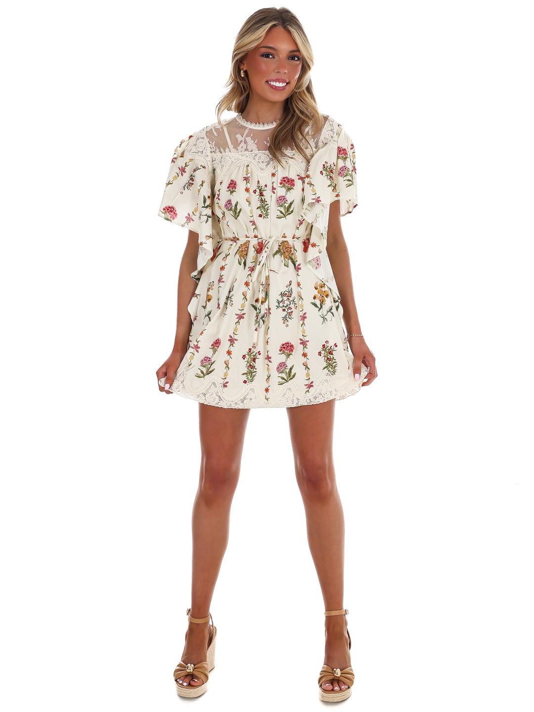 Look At You Floral Mini Dress