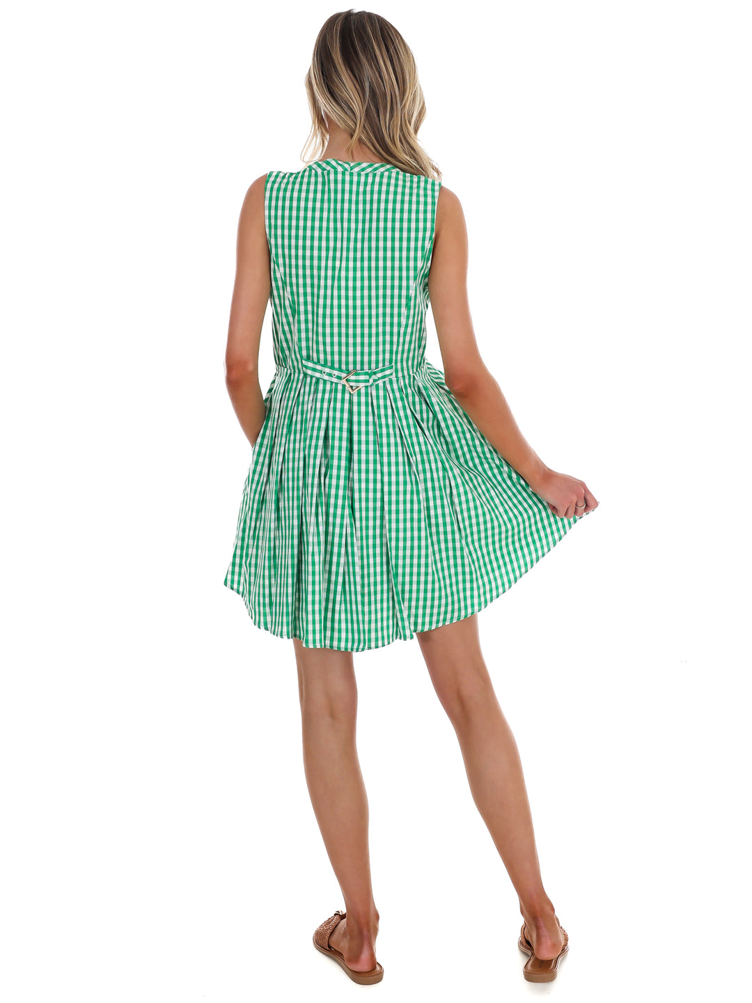 Feeling Fabulous Gingham Mini Dress