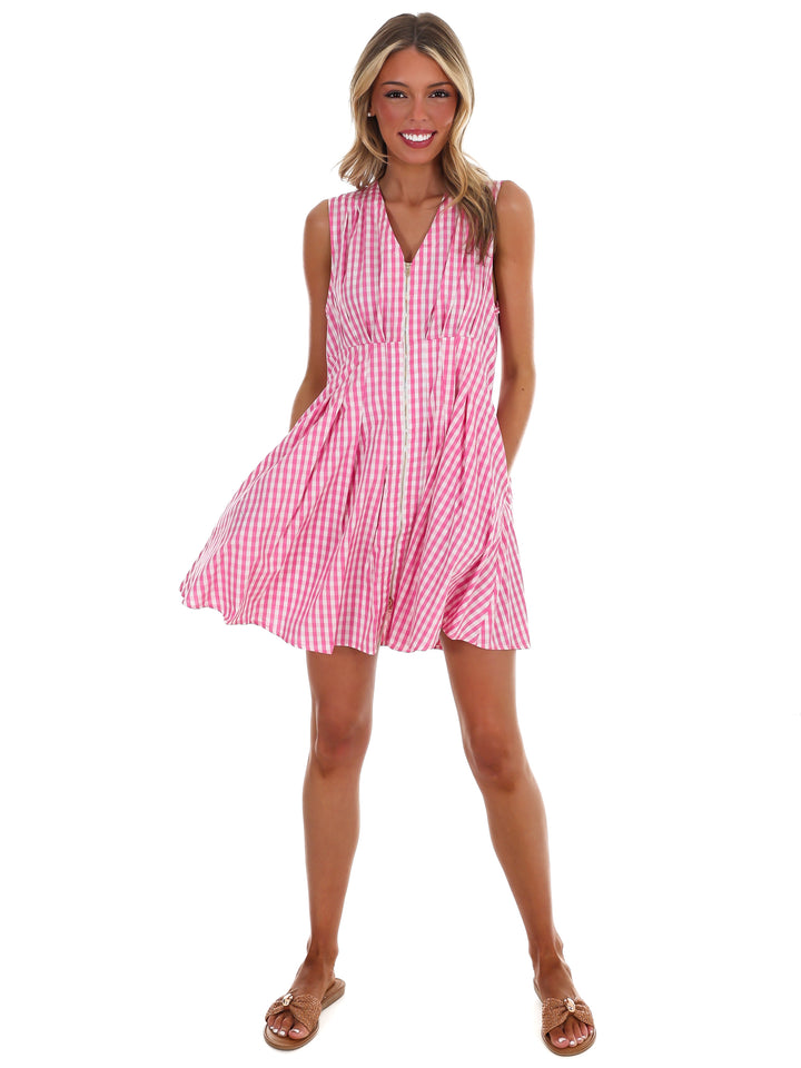 Feeling Fabulous Gingham Mini Dress