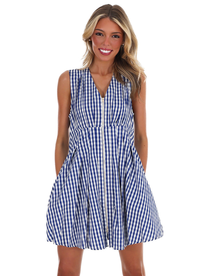 Feeling Fabulous Gingham Mini Dress