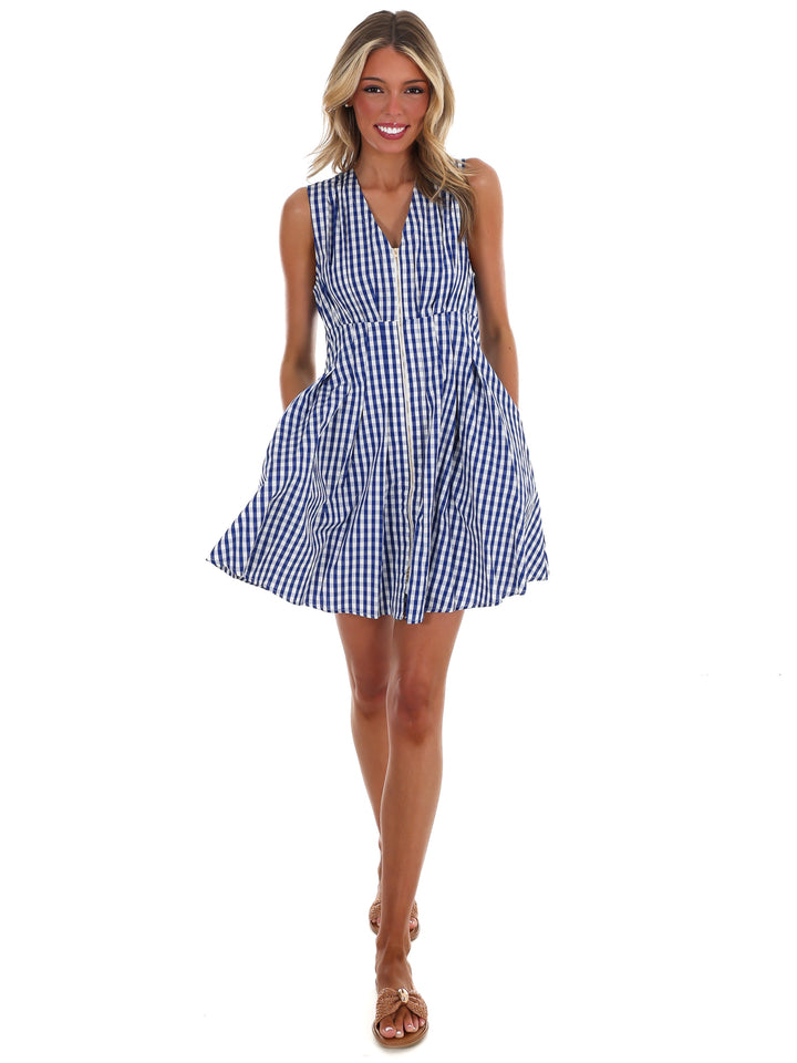 Feeling Fabulous Gingham Mini Dress