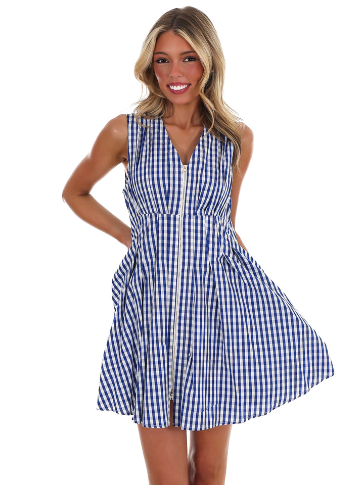 Feeling Fabulous Gingham Mini Dress