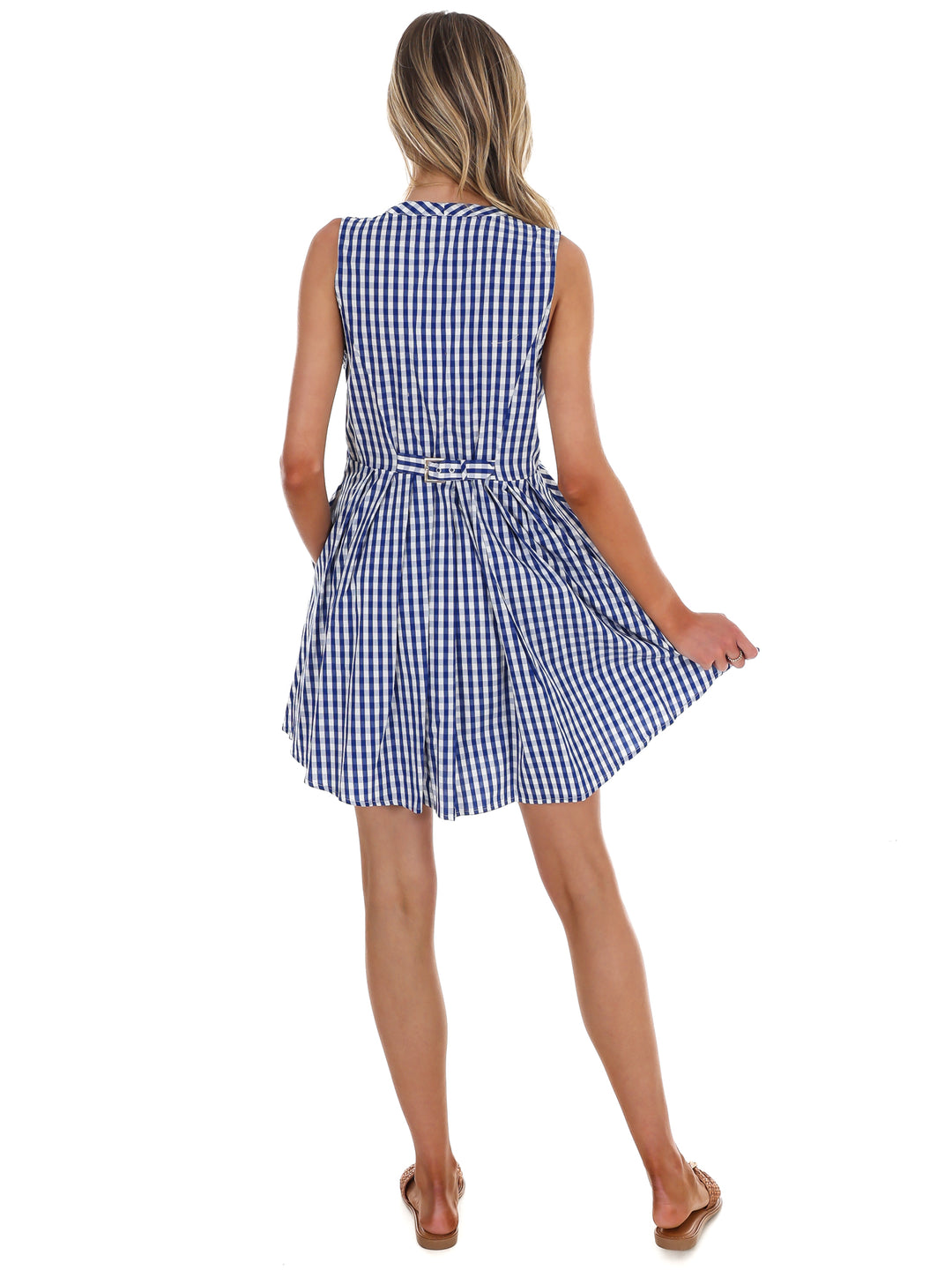Feeling Fabulous Gingham Mini Dress