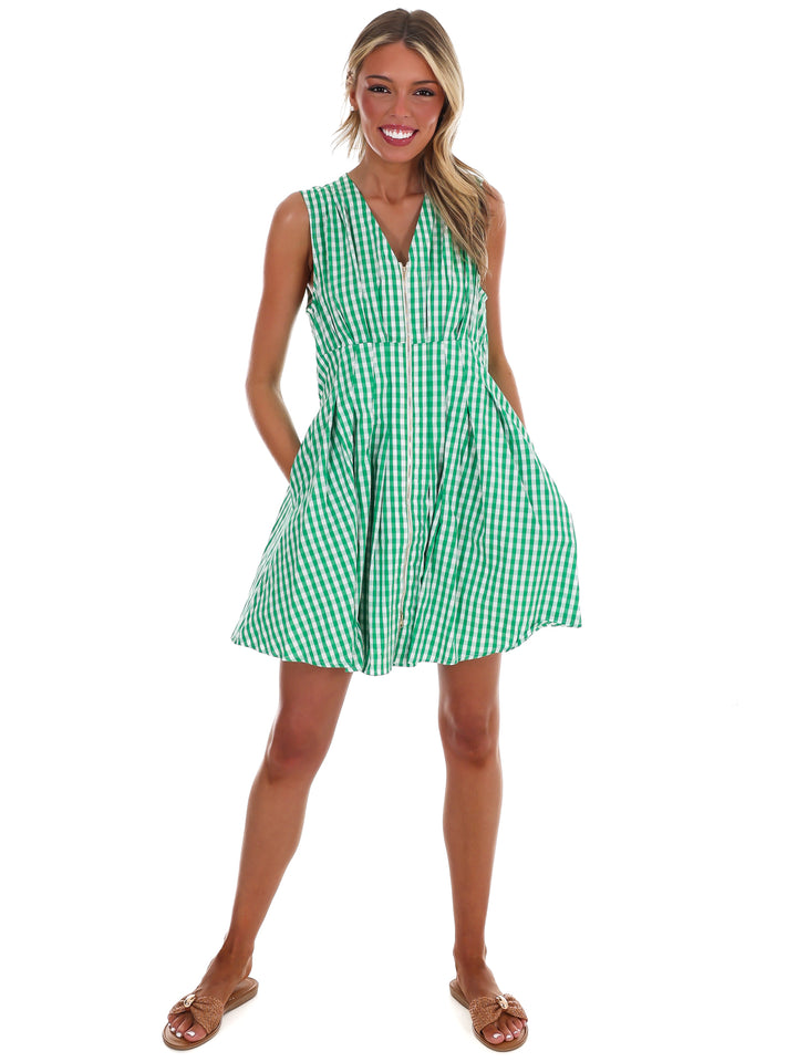 Feeling Fabulous Gingham Mini Dress