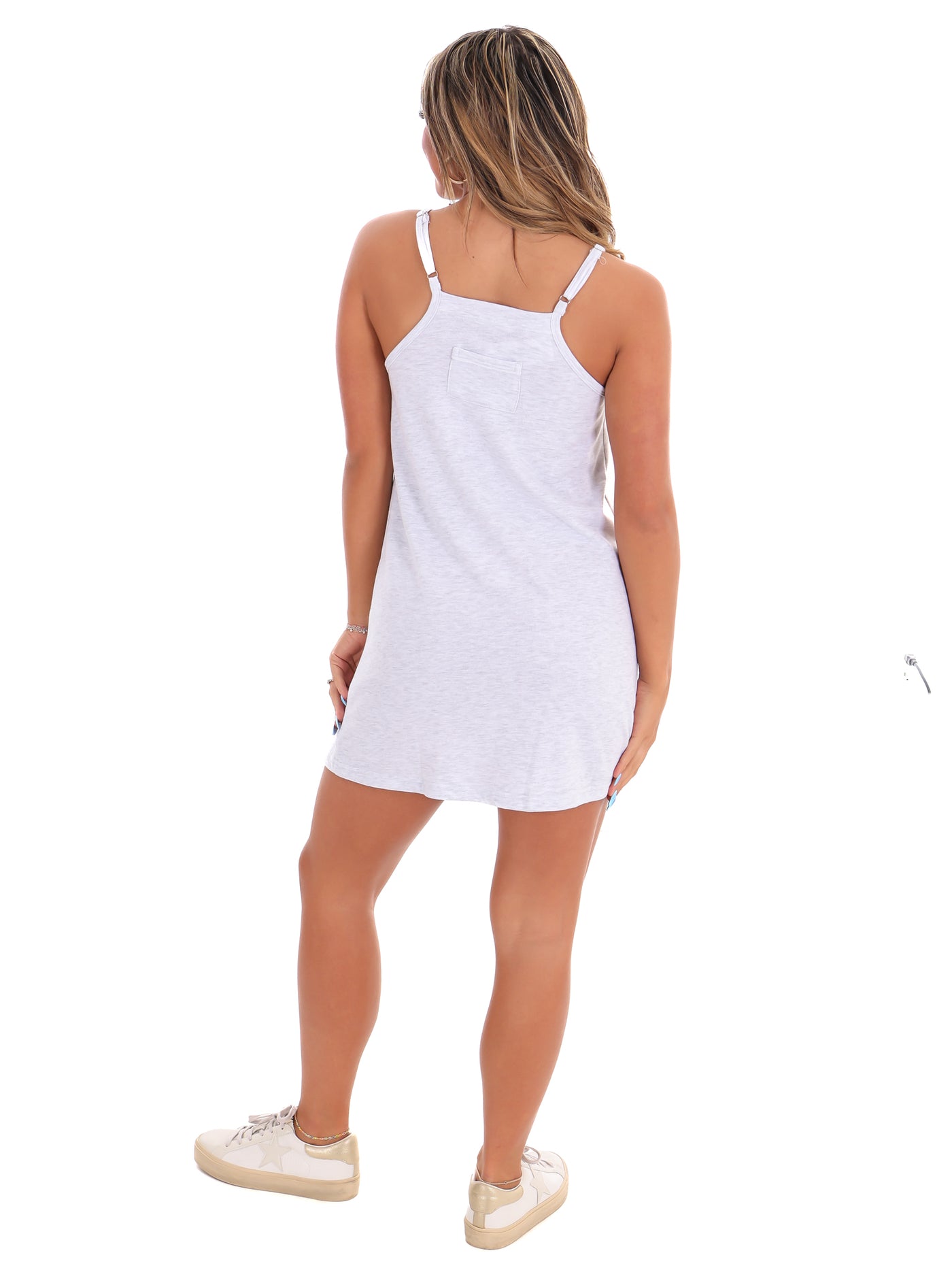 Same Mistakes Cotton Terry Mini Dress