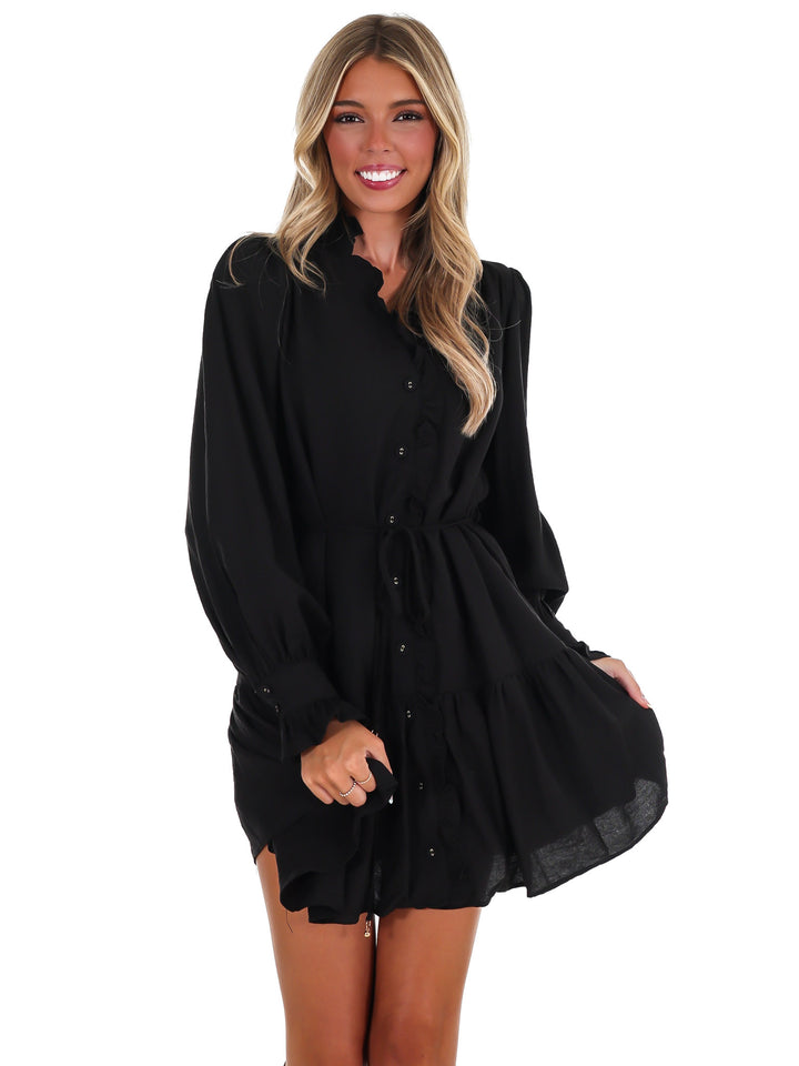 First Chill V-Neck Mini Dress