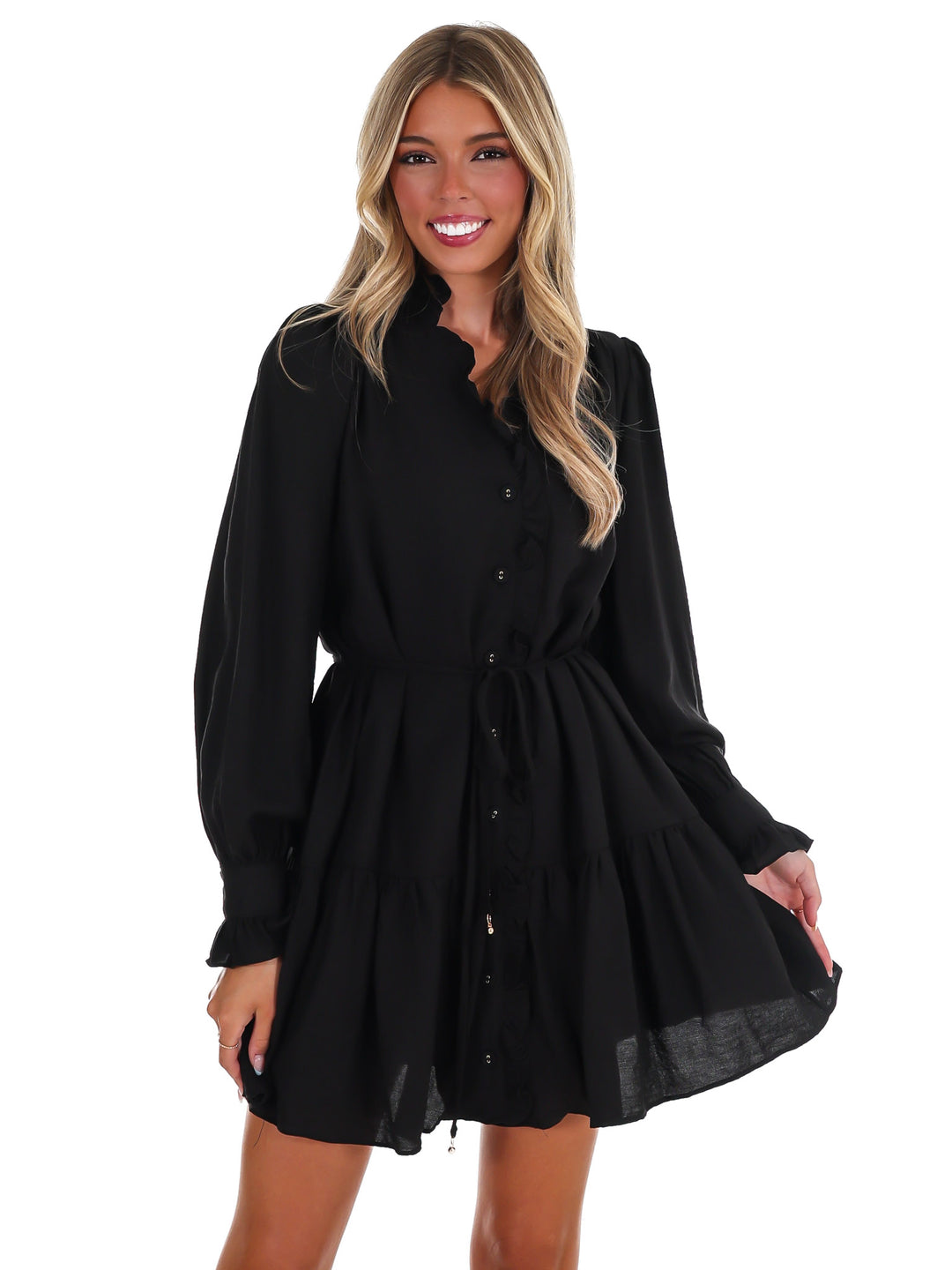 First Chill V-Neck Mini Dress