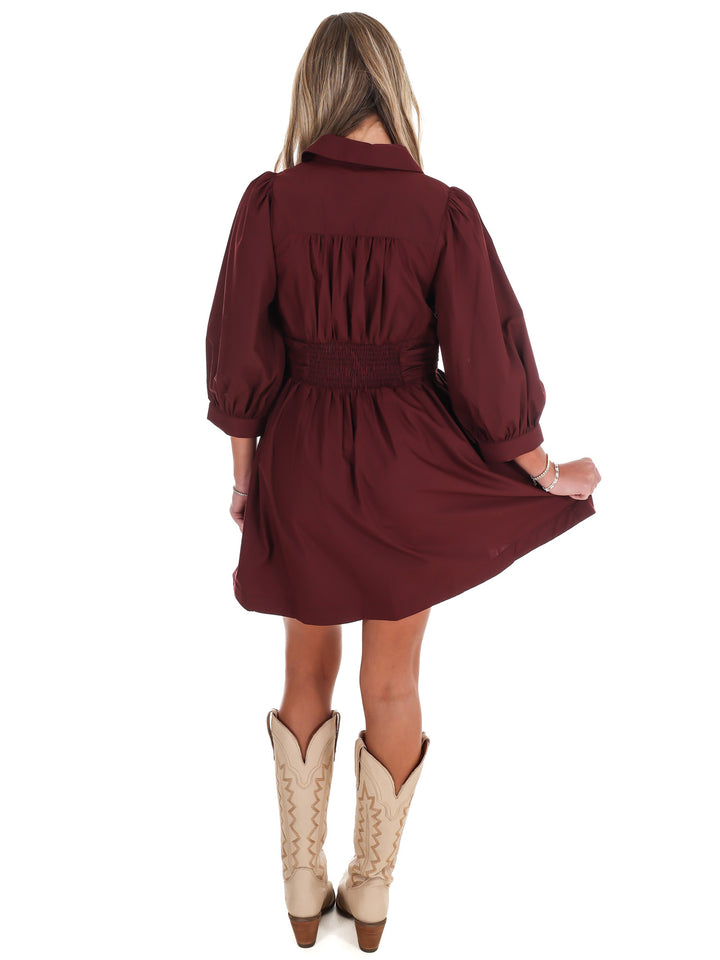 Rosewood Smocked Mini Dress