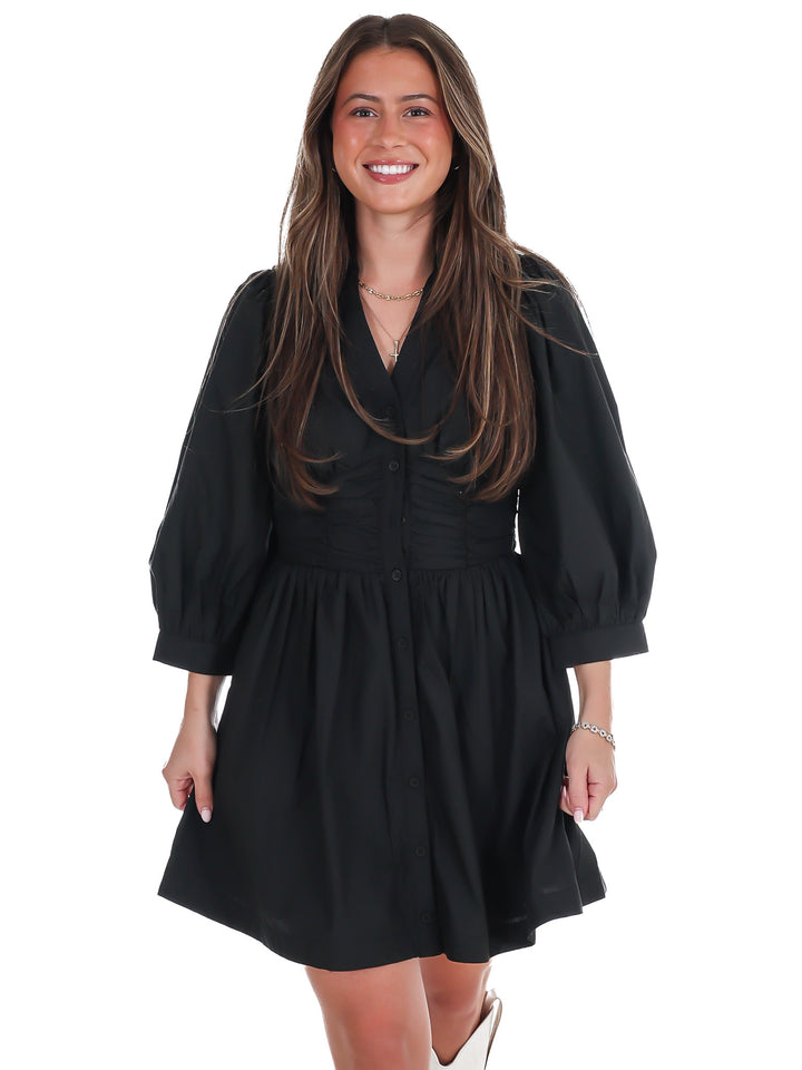 Rosewood Smocked Mini Dress