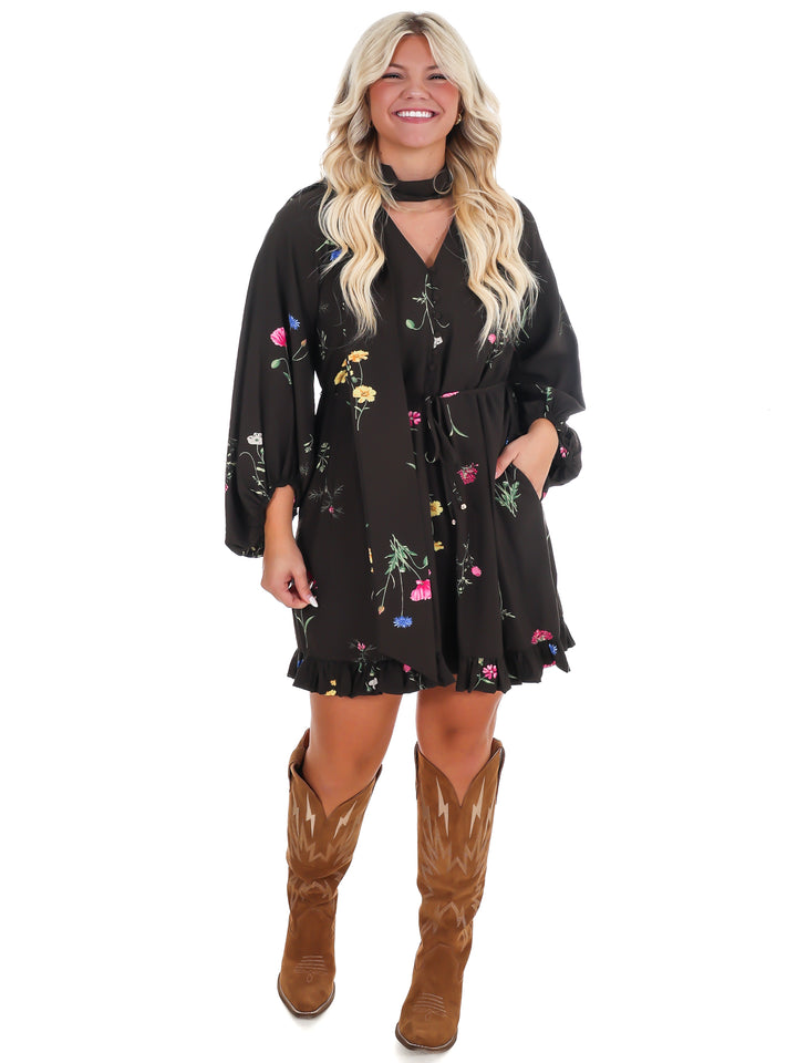 Beautiful Balance Floral Mini Dress