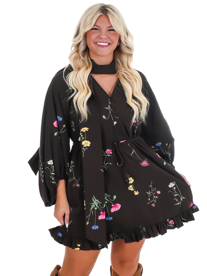 Beautiful Balance Floral Mini Dress