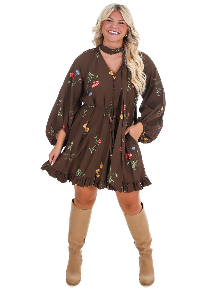 Beautiful Balance Floral Mini Dress