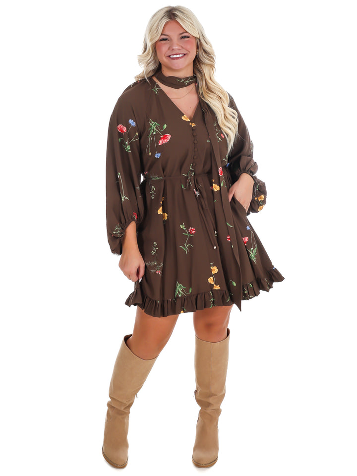 Beautiful Balance Floral Mini Dress