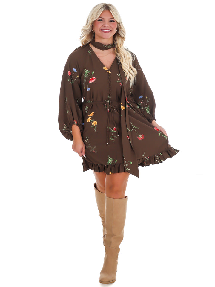 Beautiful Balance Floral Mini Dress
