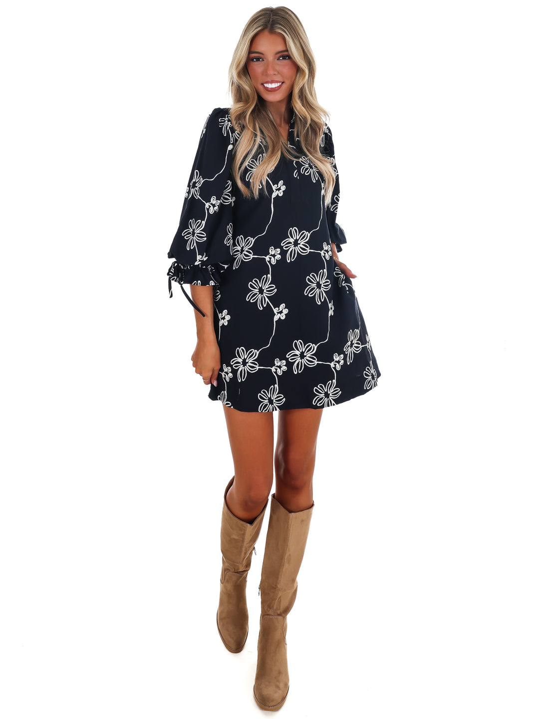 Daisy Fields Floral Mini Dress