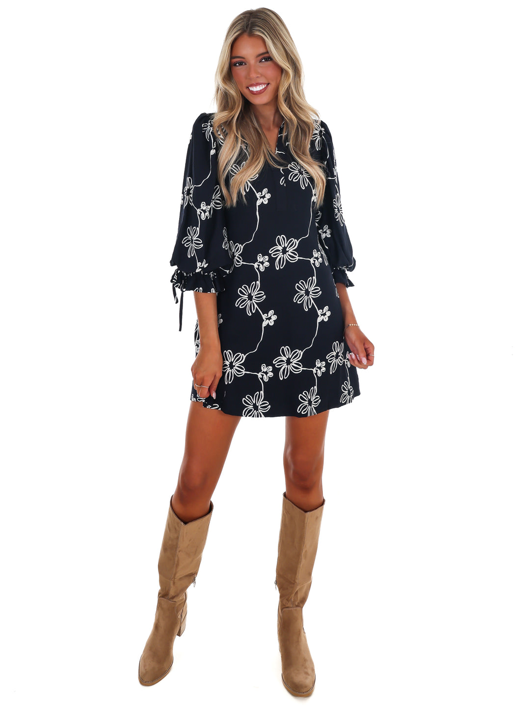 Daisy Fields Floral Mini Dress