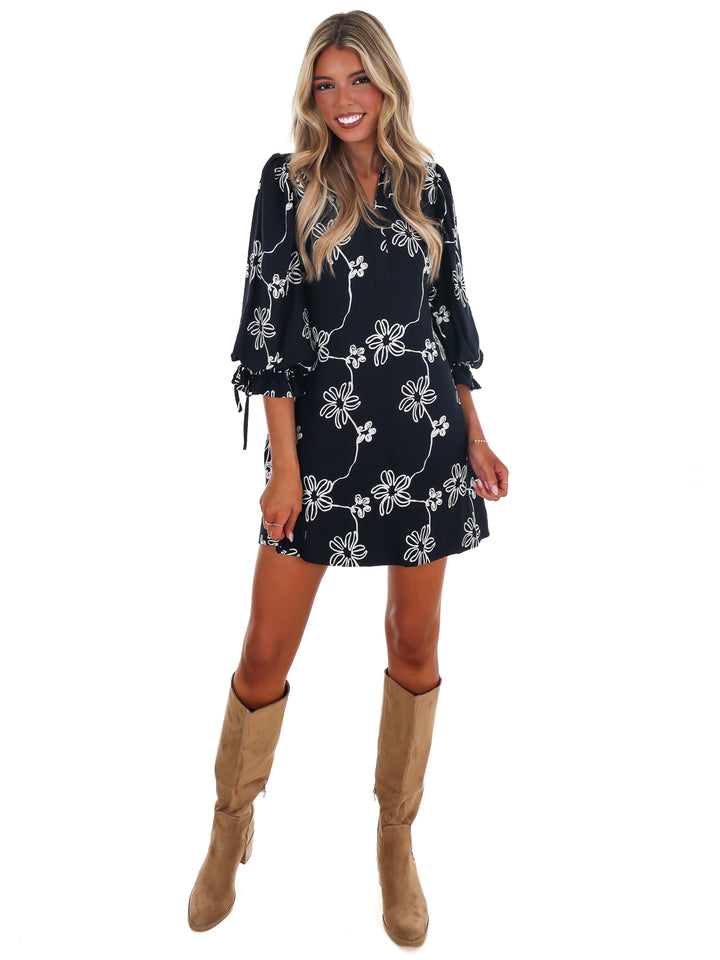 Daisy Fields Floral Mini Dress
