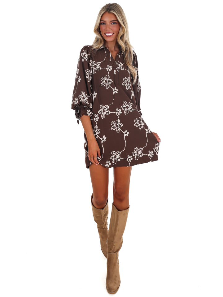 Daisy Fields Floral Mini Dress
