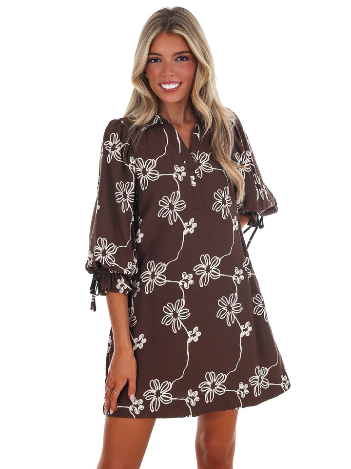 Daisy Fields Floral Mini Dress