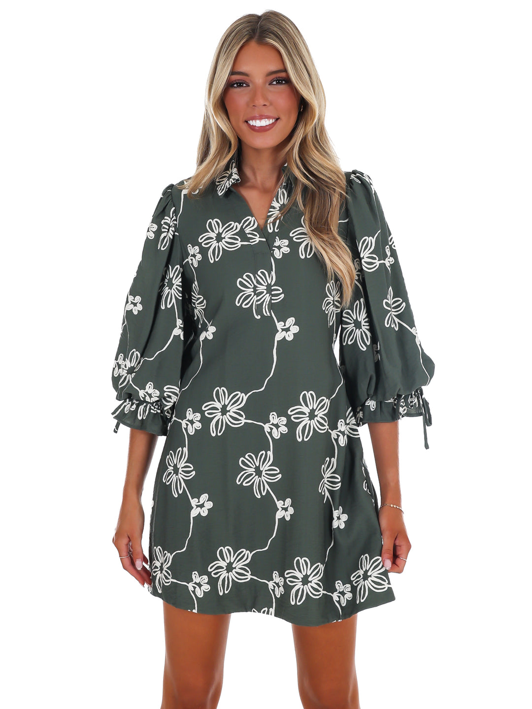 Daisy Fields Floral Mini Dress