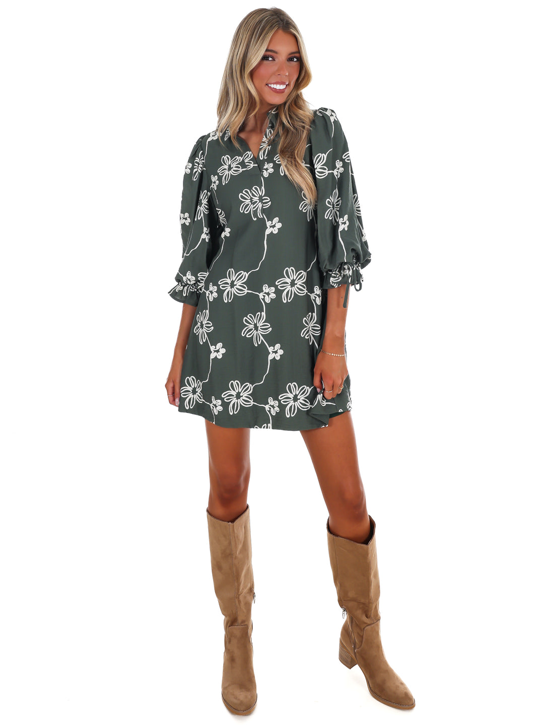 Daisy Fields Floral Mini Dress