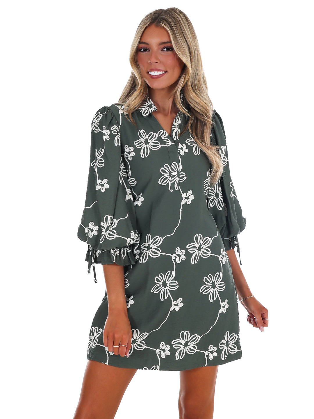 Daisy Fields Floral Mini Dress