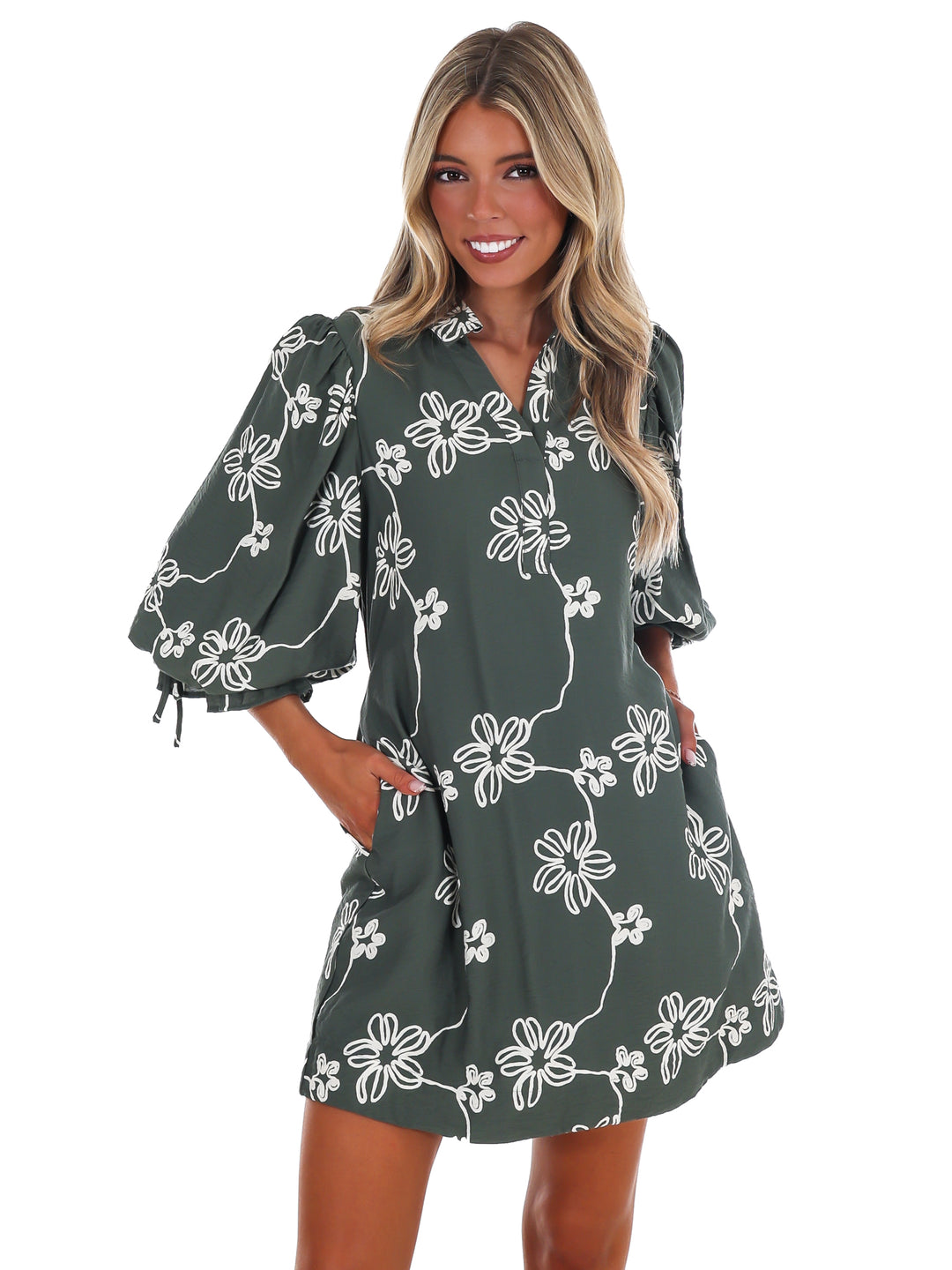 Daisy Fields Floral Mini Dress