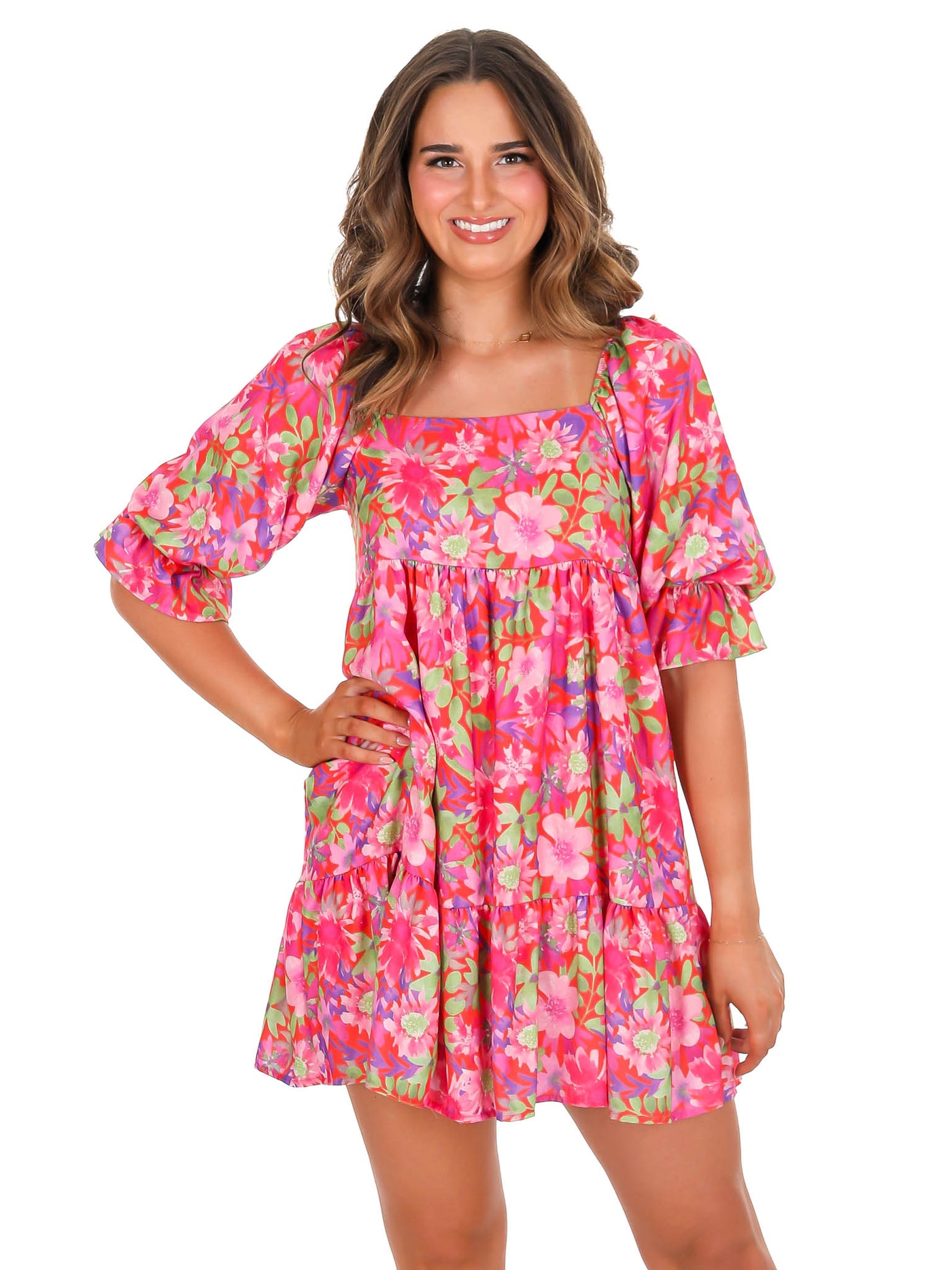 Tell Me Anyway Floral Dress