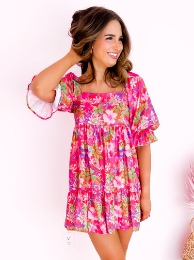 Tell Me Anyway Floral Dress