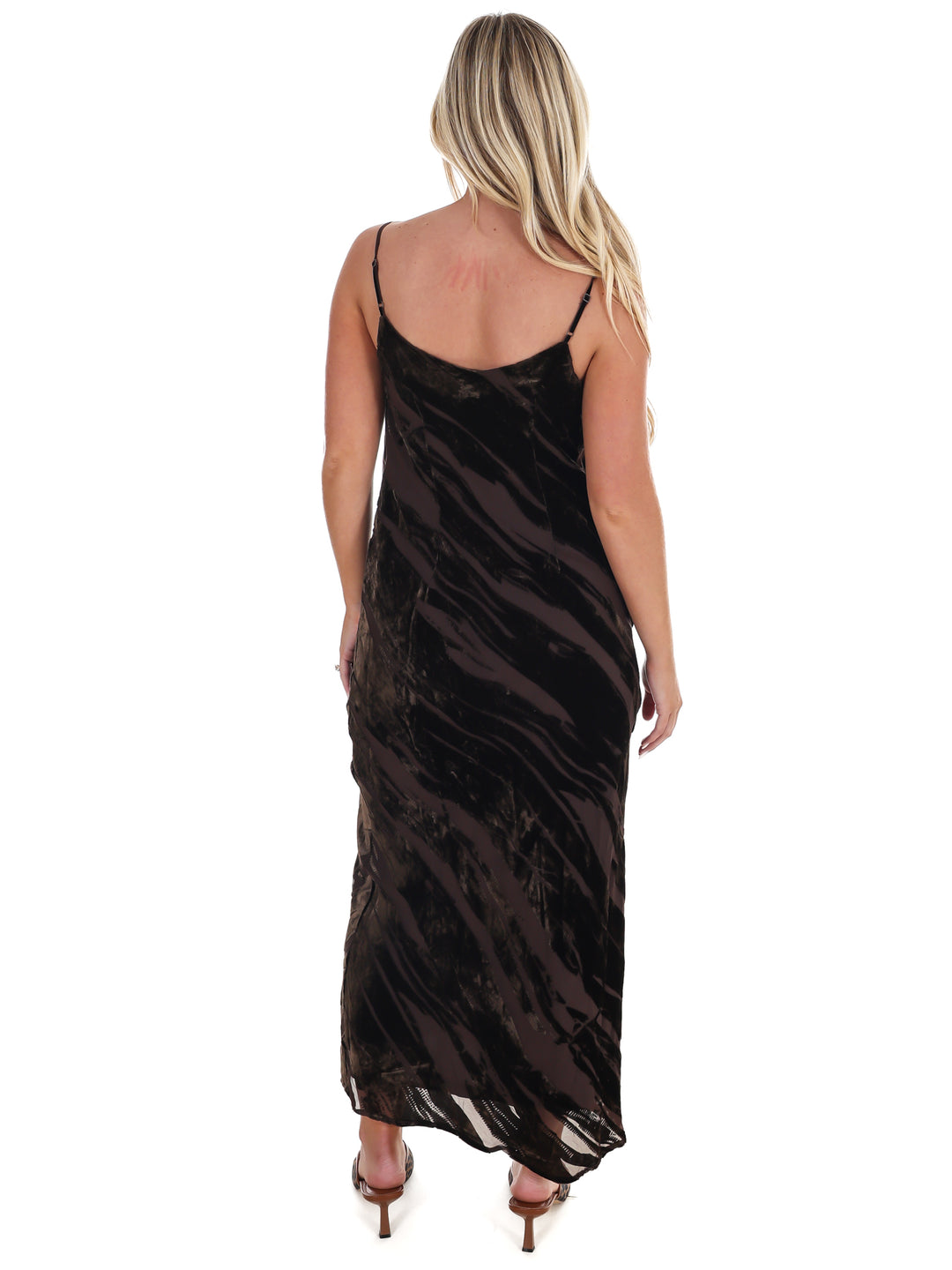 Dress to Impress Suede Textured Midi Dress