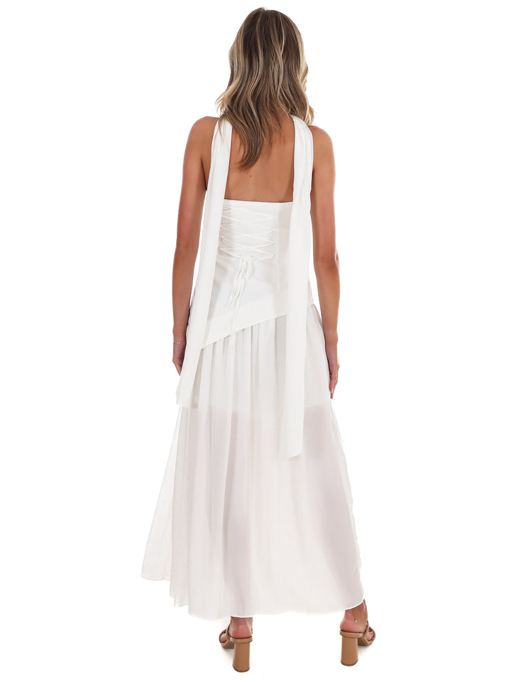 Jet Set Gathered Maxi Dress