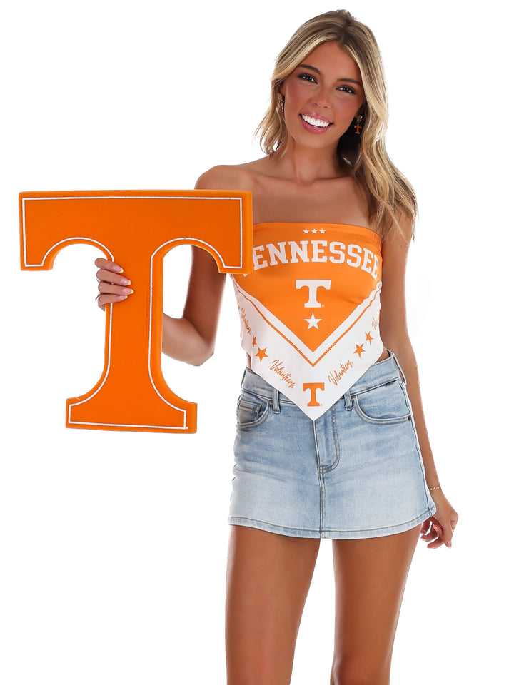 Tennessee Power T Star Bandana Top