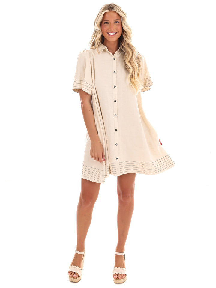 Make Up Your Mind Mini Dress