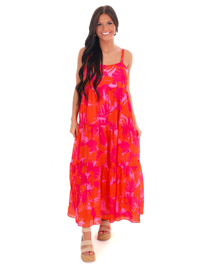 Nice to See You Floral Maxi Dress